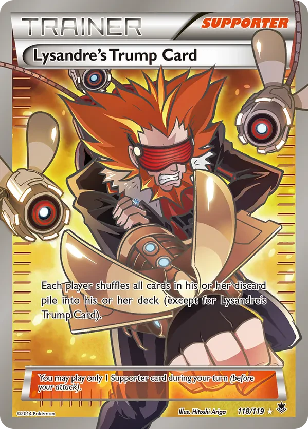 Lysandre's Trump Card (118 Full Art)
