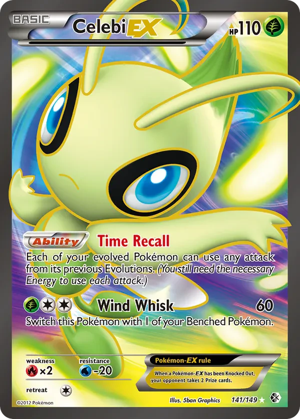 Celebi EX (141 Full Art)