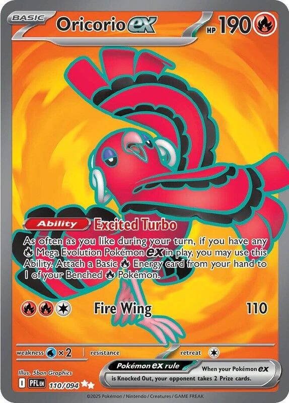 Oricorio ex - 110/094