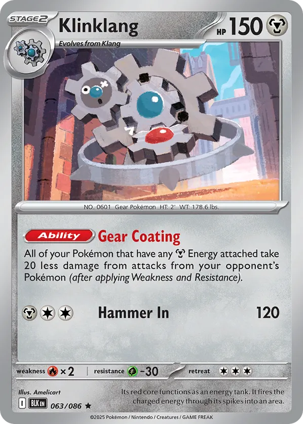 Klinklang (Master Ball Pattern)
