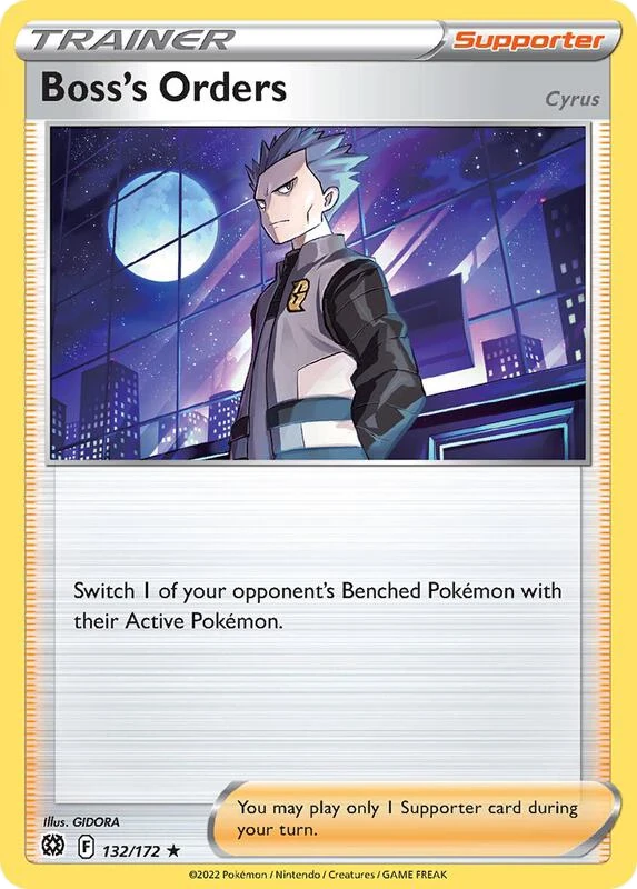 Boss's Orders (Cyrus) - 132/172 (Cosmos Holo)