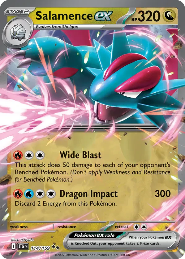 Salamence ex - 114/159