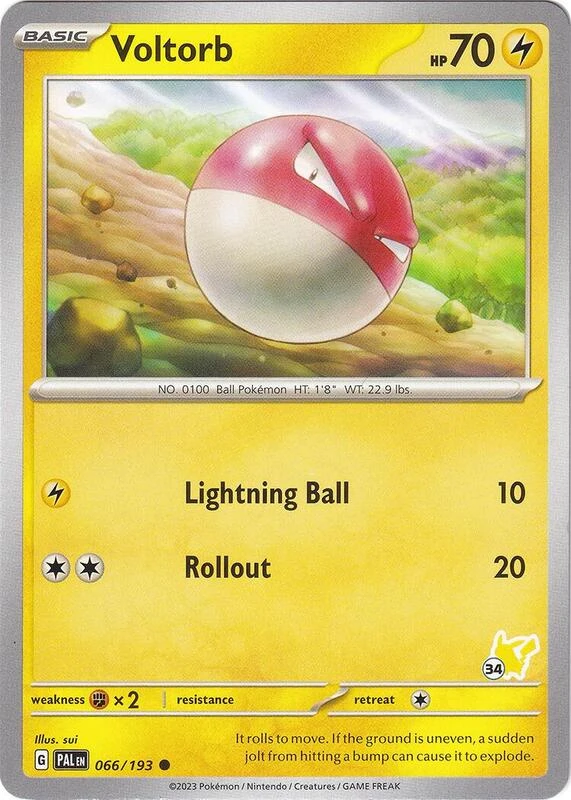 Voltorb - Pikachu 34