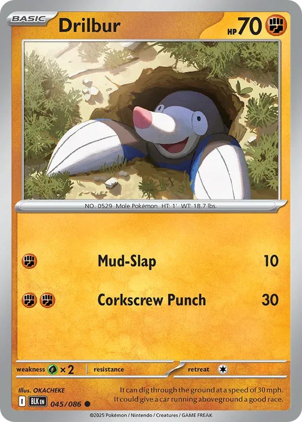 Drilbur (Master Ball Pattern)