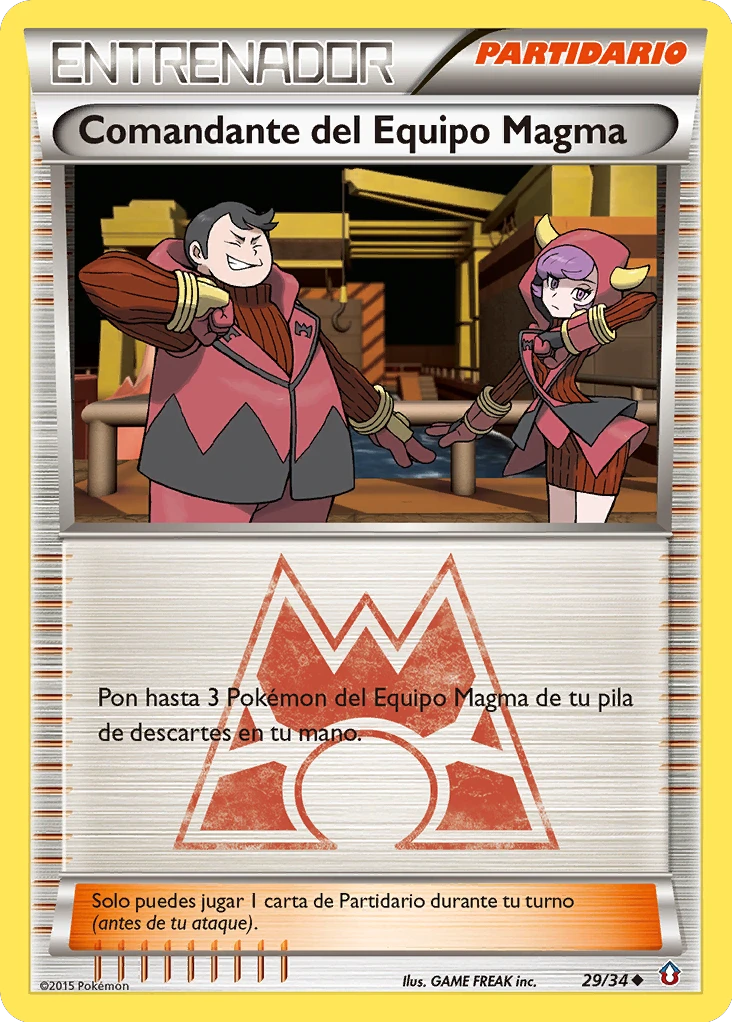 Comandante del Equipo Magma