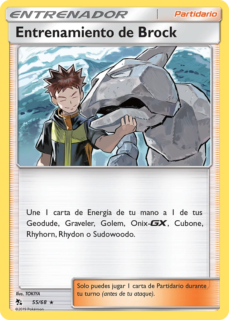 Entrenamiento de Brock