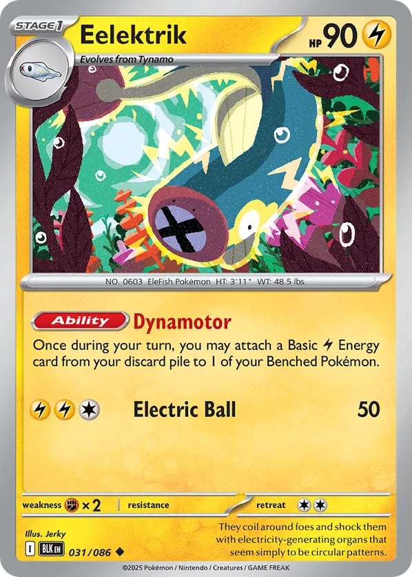 Eelektrik (Poke Ball Pattern)