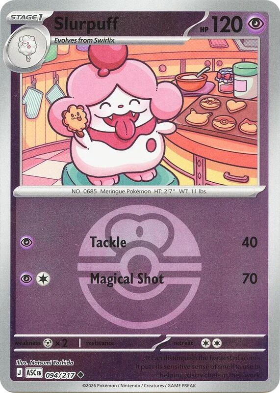 Slurpuff - 094/217 (Love Ball)