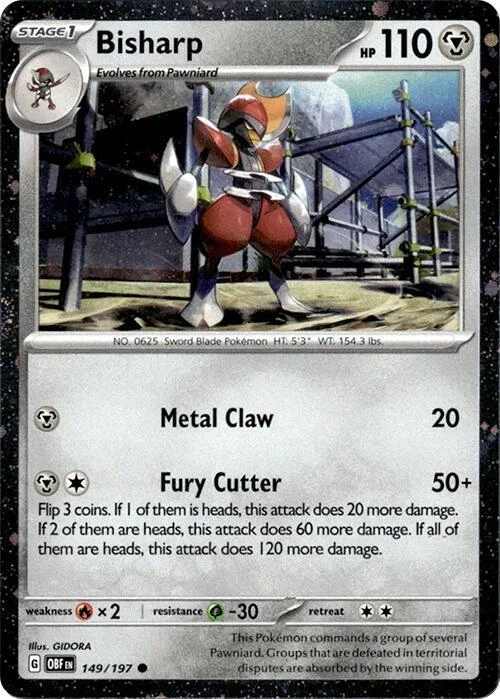 Bisharp - 149/197 (Cosmos Holo)