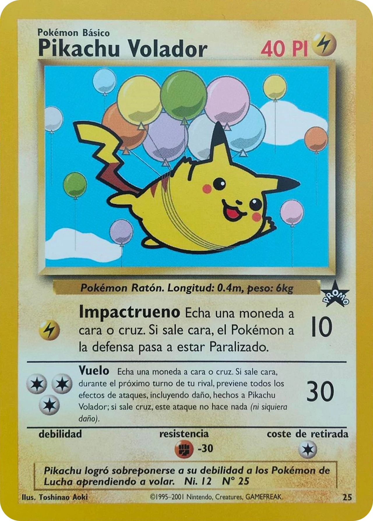Pikachu Volador
