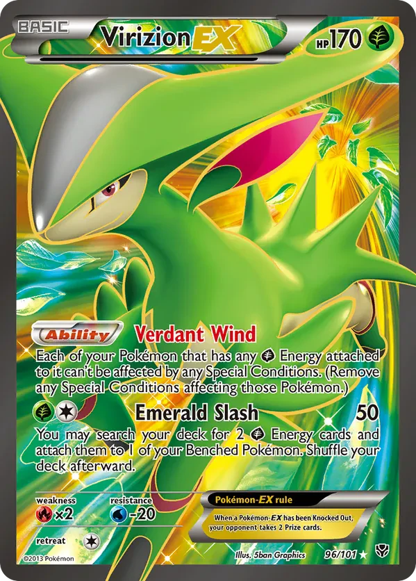 Virizion EX (Full Art)