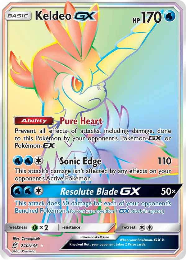 Keldeo GX (Secret)