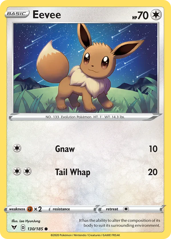 Eevee (Reverse Cosmos Holo)