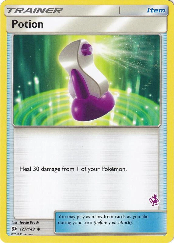 Potion - 127/149 (Mewtwo Stamped)