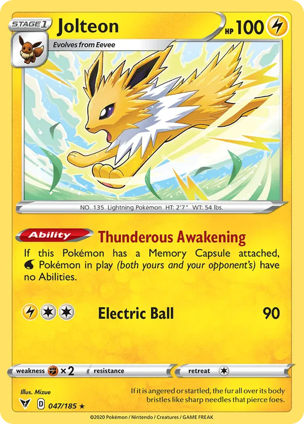 Jolteon (Cosmos Holo)