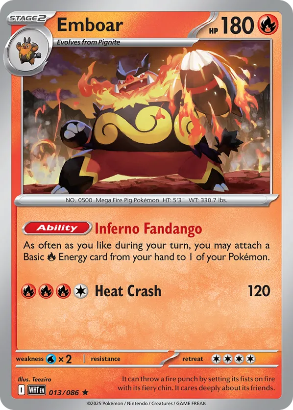 Emboar (Poke Ball Pattern)