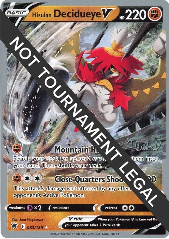 Hisuian Decidueye V - 2022 (Ondrej Skubal)