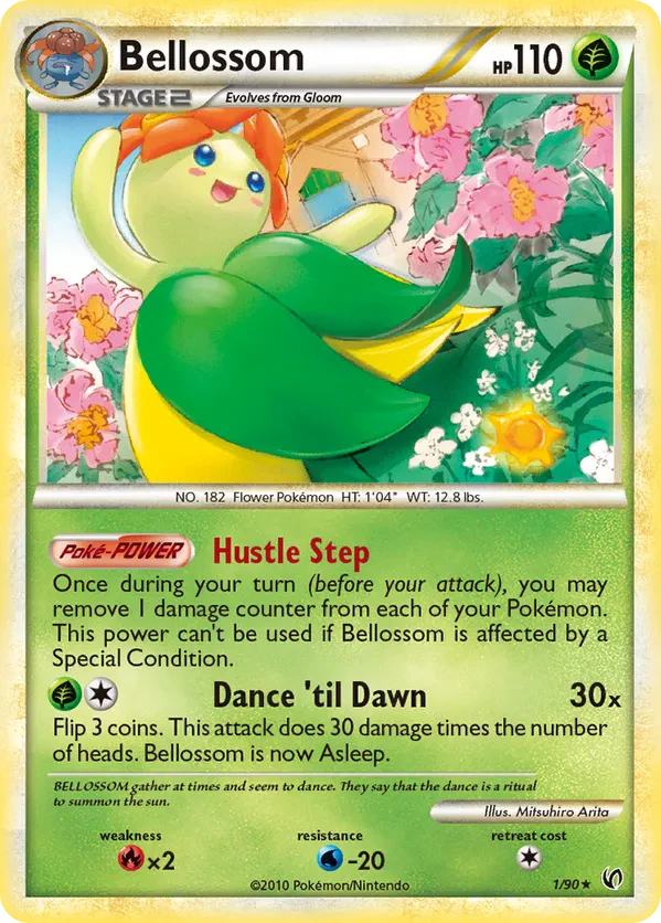 Bellossom - 1/90 (HGSS Undaunted)