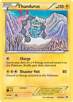 Thundurus - 50/113 (BW Legendary Treasures)