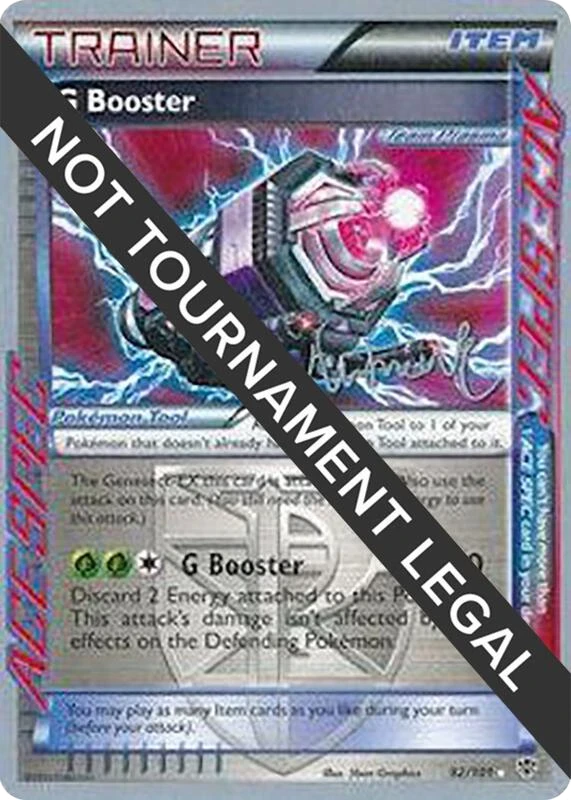 G Booster - 2014 (Andrew Estrada)
