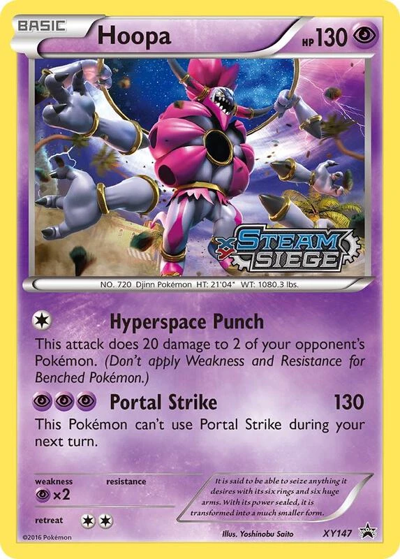 Hoopa (XY Steam Siege Prerelease)