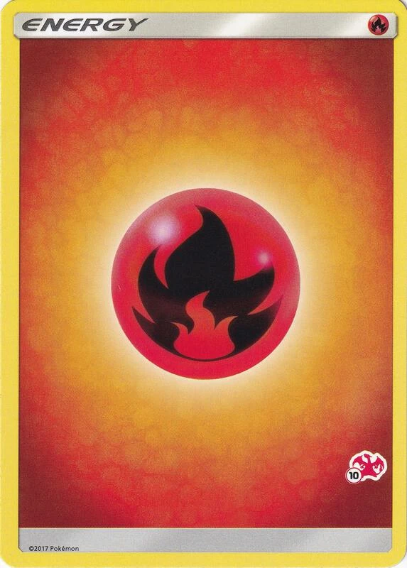 Fire Energy (#10 Charizard Stamped)