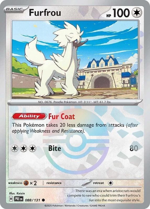 Furfrou (Poke Ball Pattern)