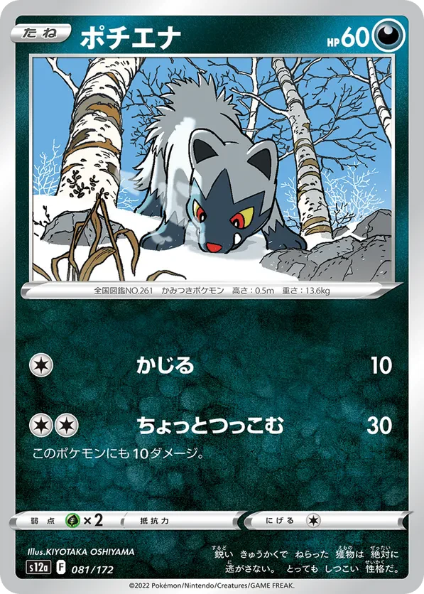 Poochyena (Mirror Holofoil)