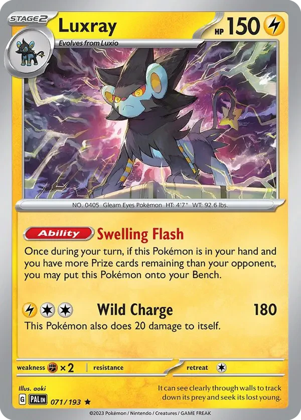Luxray - 071/193 (Cosmos Holo)