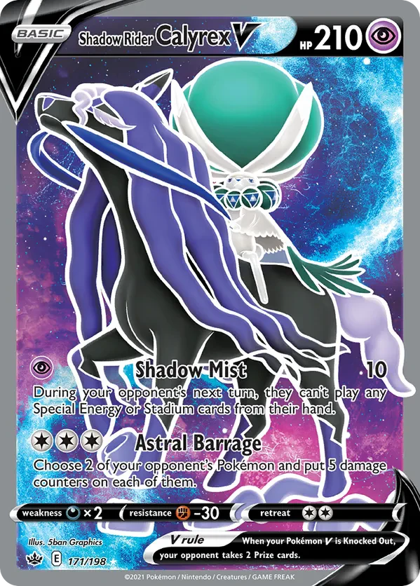 Shadow Rider Calyrex V (Full Art)