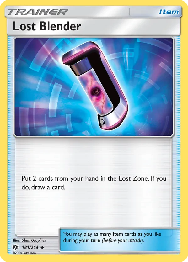 Lost Blender - 181/214 (Pokemon League)
