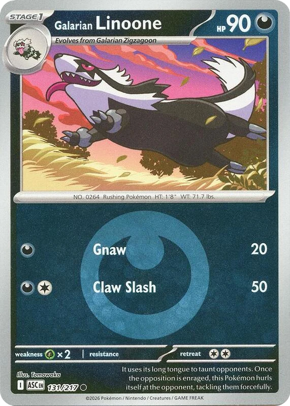Galarian Linoone (Energy Symbol Pattern)
