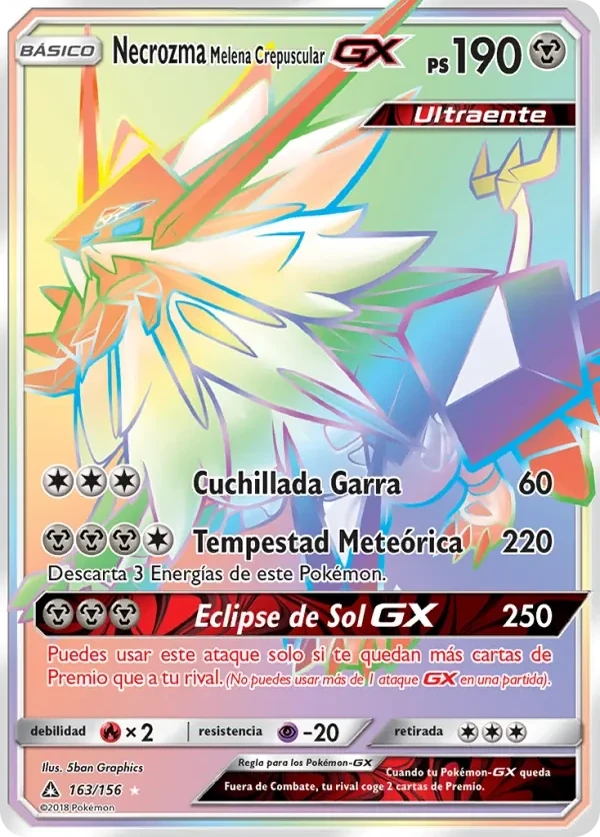 Necrozma Melena Crepuscular GX