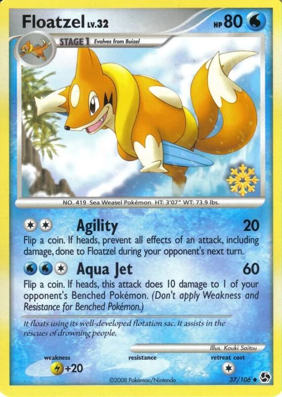 Floatzel - 37/106