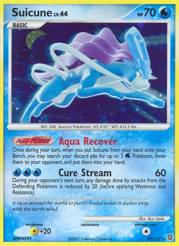 Suicune (Cracked Ice Holo)