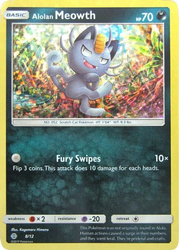 Alolan Meowth - 8/12