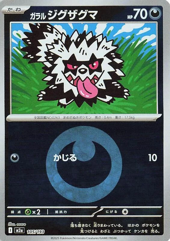 Galarian Zigzagoon (Energy Symbol Pattern)