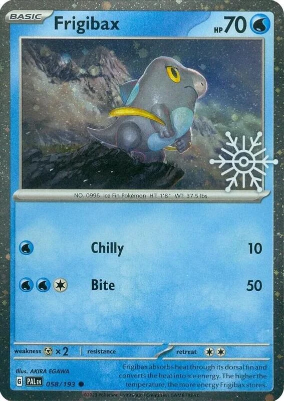 Frigibax - 058/193 (Holiday Calendar)