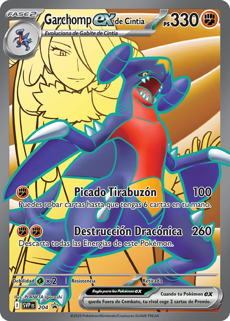 Garchomp ex de Cintia
