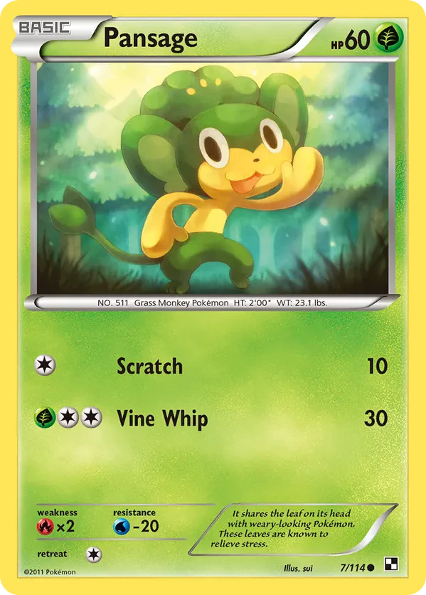 Pansage (Energy Holo)