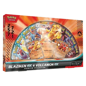 Blaziken ex & Volcanion ex Premium Collection