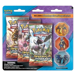 BREAKthrough Mega Evolution 3 Pin Blister