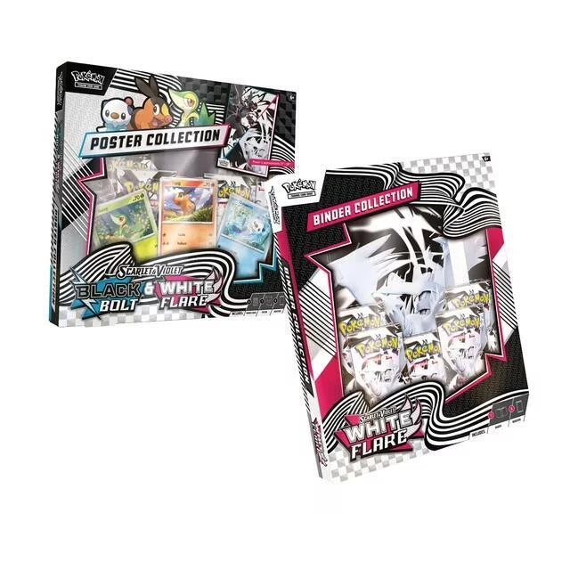 White Flare Binder & Unova Poster Collection (Sam's Club)