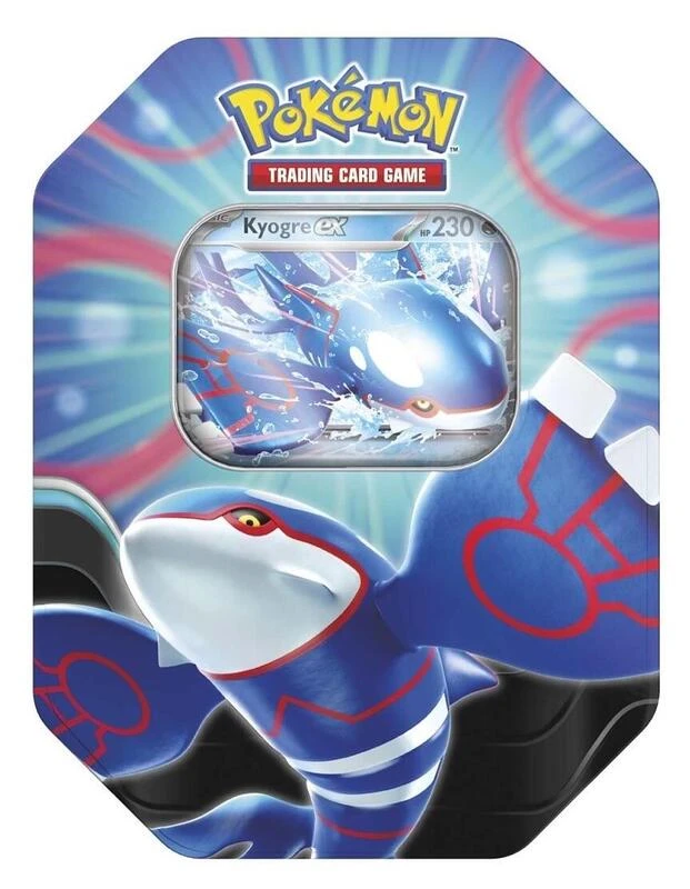 Azure Legends Tin [Kyogre ex] (International Version)